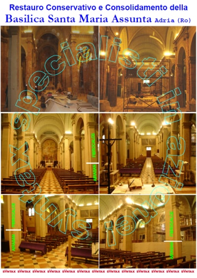 Basilica S.M. Assunta - 2° fase dei lavori