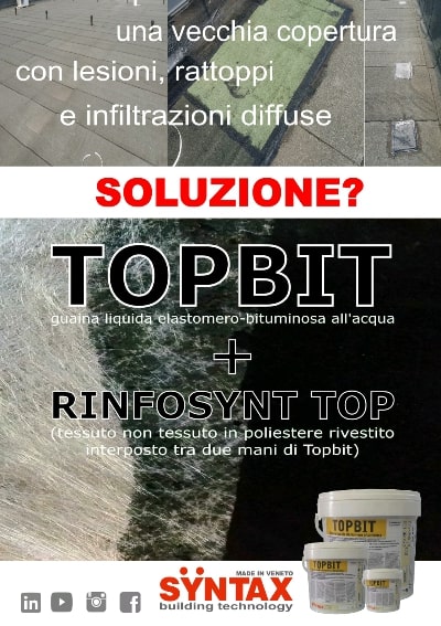 Impermeabilizzazione copertura capannone industriale